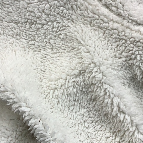 Off white fluffy open hooded sweater - Picture 4 of 4